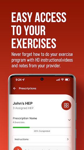 Android application Avila Physical Therapy screenshort