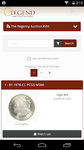 Legend Rare Coin Auctions Unknown