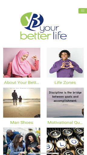 Android application Your Better Life screenshort