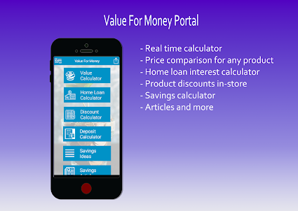 Value For Money Portal