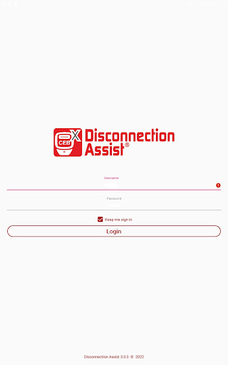 Android application Disconnection Assist screenshort