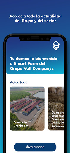 Android application SmartFarm screenshort
