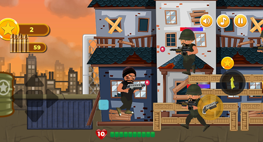 Android application Revenge of Hero: Platform Game screenshort