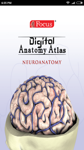 Android application NEUROANATOMY - Digital Atlas screenshort