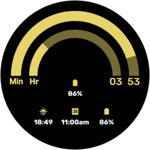 HalfTime - WearOS Watchface Download on Windows
