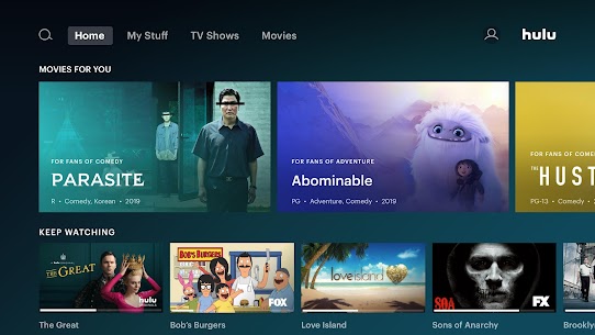 Hulu for Android TV 5