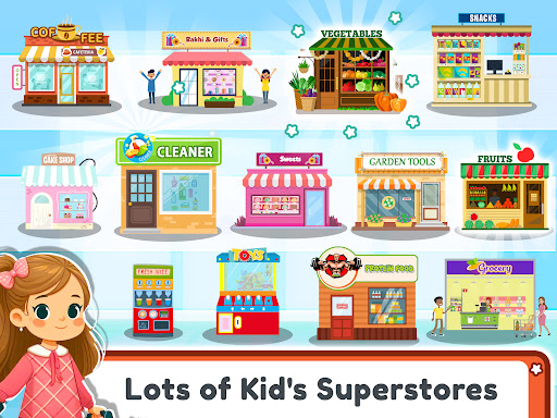 Grocery Market Kids Cashier screenshots 2