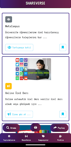 MetaCampus Screen 3