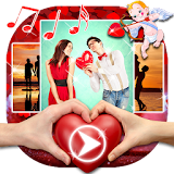 Love Video Maker with Music ? Romantic Frames icon