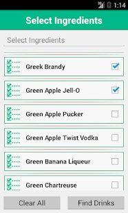 Drinks and Cocktail Recipes ! Screenshot