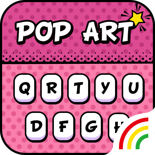 Sweetie Pop Art Keyboard Theme  Icon