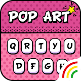 Sweetie Pop Art Keyboard Theme - Emoji & Gif icon