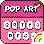 Sweetie Pop Art Keyboard Theme - Emoji & Gif Apk