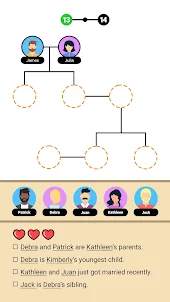 Family Tree! - 로직 퍼즐