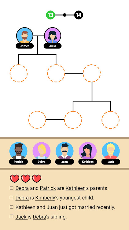 Family Tree! - Logic Puzzles - 1.1.1 - (Android)