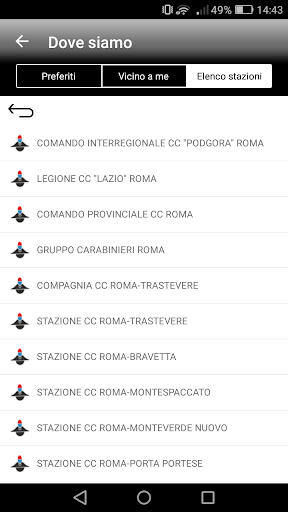 iCarabinieri Screen 3