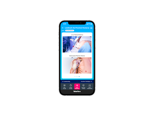 Teleflex Arrow® EZ-IO® App Screen 2