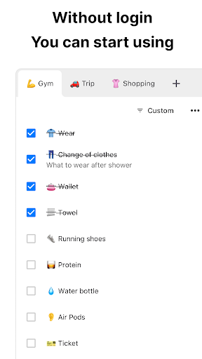 PrepChecklist - To-Do List screenshot 22