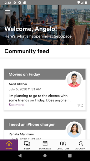 SebSpace Screen 2