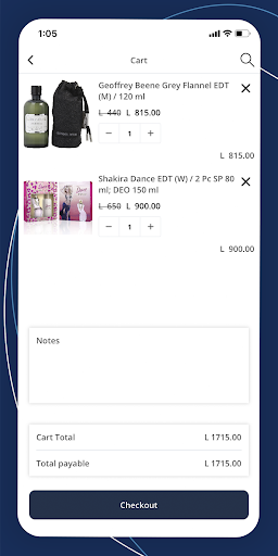 Privé Perfumes Screen 2