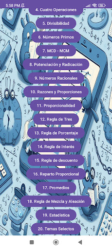 Aritmética Preuniversitario Screen 2