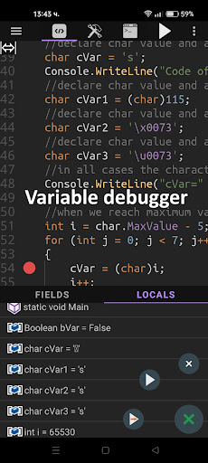 C# Shell .NET IDE Screen 2