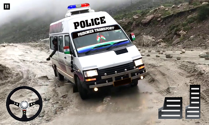 Police Car Van Driving Game 3D MOD