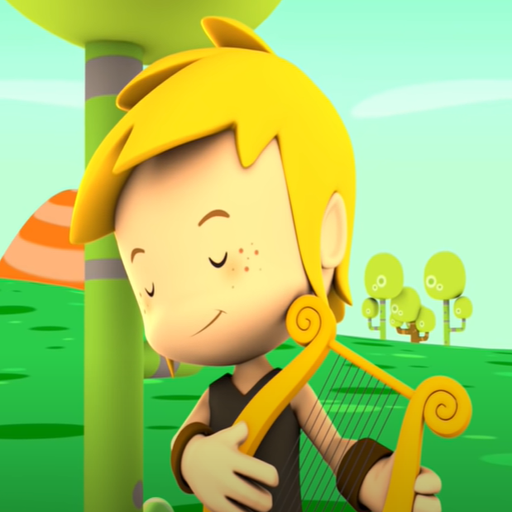 Historias bíblicas para niños logo