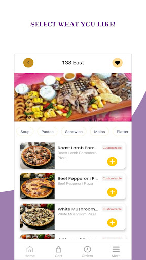 FOODRUSH Screen 3
