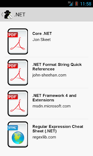 All Programming Cheat Sheets Screen 2