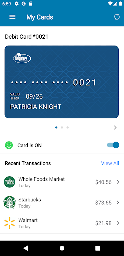 Neighbors Card Management Screen 2