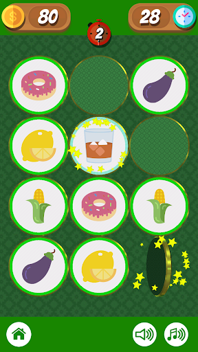 Android application Funny Cards: Memory Game screenshort
