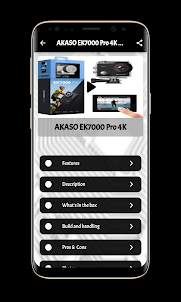 AKASO EK7000 Pro 4K Guide