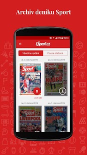iSport.cz: sportovní zprávy, fotbal, hokej, tenis Screenshot