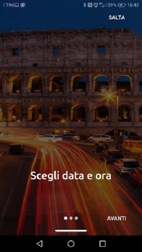 Android application Chiama Taxi 060609 - Cliente screenshort