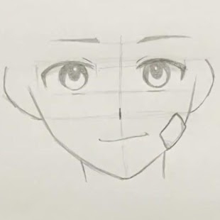 Anime drawing tutorial Screenshot
