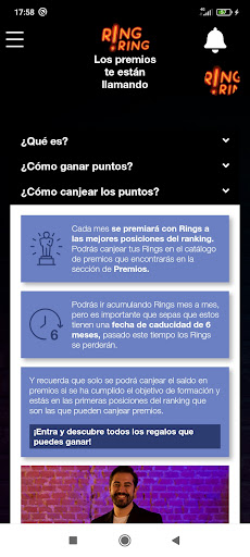 Android application Ring Ring screenshort