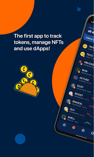 Android application Taco - WAX Utility Tools screenshort