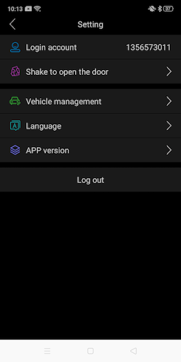 Steelmate Alarm Screen 3