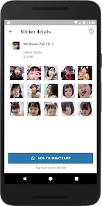 Sticker Wa Kwon Yuli-Animated 1.0 APK + Mod (Unlimited money) untuk android