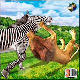 Real Lion Jungle Attack 2017 icon