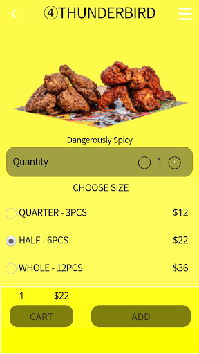 MyFriedChicken Screen 2