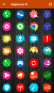 Salpicons - Icon Pack -kuvakaappaus