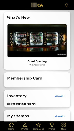 CA Membership Screen 2