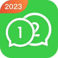 2Face:2 аккаунта для 2 WhatsApp,Двойные приложения