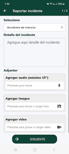 Mi Policía Digital Screen 3