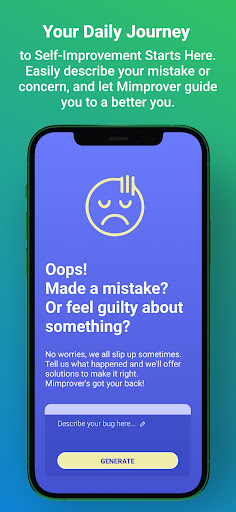 Mimprover | AI Mental Coach Screen 2