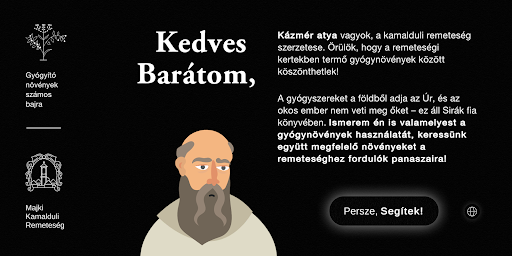 Android application Gyógyító növények számos bajra screenshort