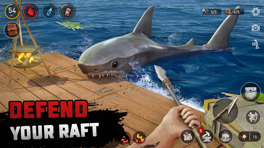 Raft® Survival - Ocean Nomad 1.217.1 APK + Mod (Unlimited money) for Android