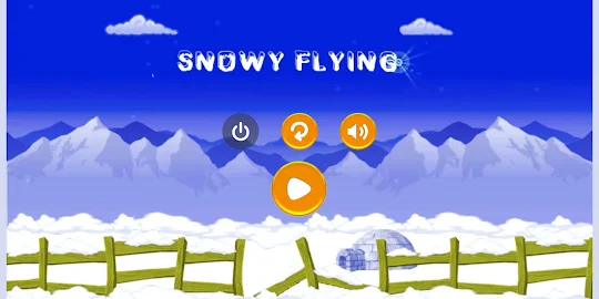 Snowy Flying